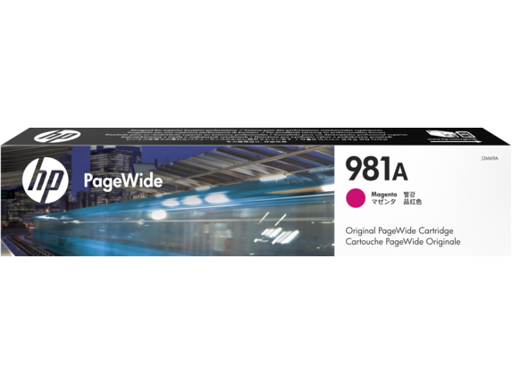 Mực in HP 981X High Yield Magenta Original PageWide Cartridge (L0R10A)