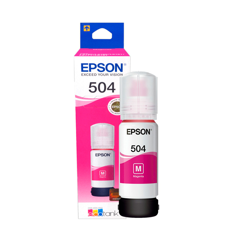 Mực in Epson T504 màu đỏ (T504320-AL Magenta)