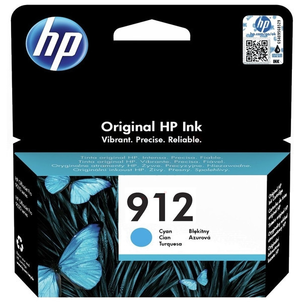 Mực in HP 912 Cyan Original Ink Cartridge (3YL77A)