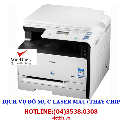 Đổ mực laser màu máy in Canon 8010