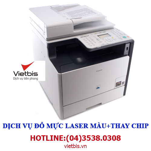 Đổ mực laser màu máy in Canon 8350