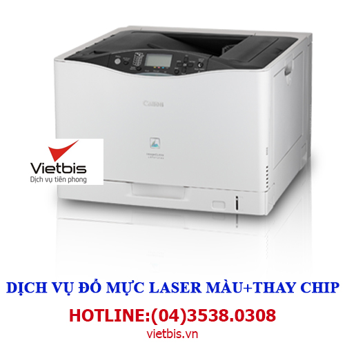 Đổ mực laser màu máy in Canon LBP 841cdn