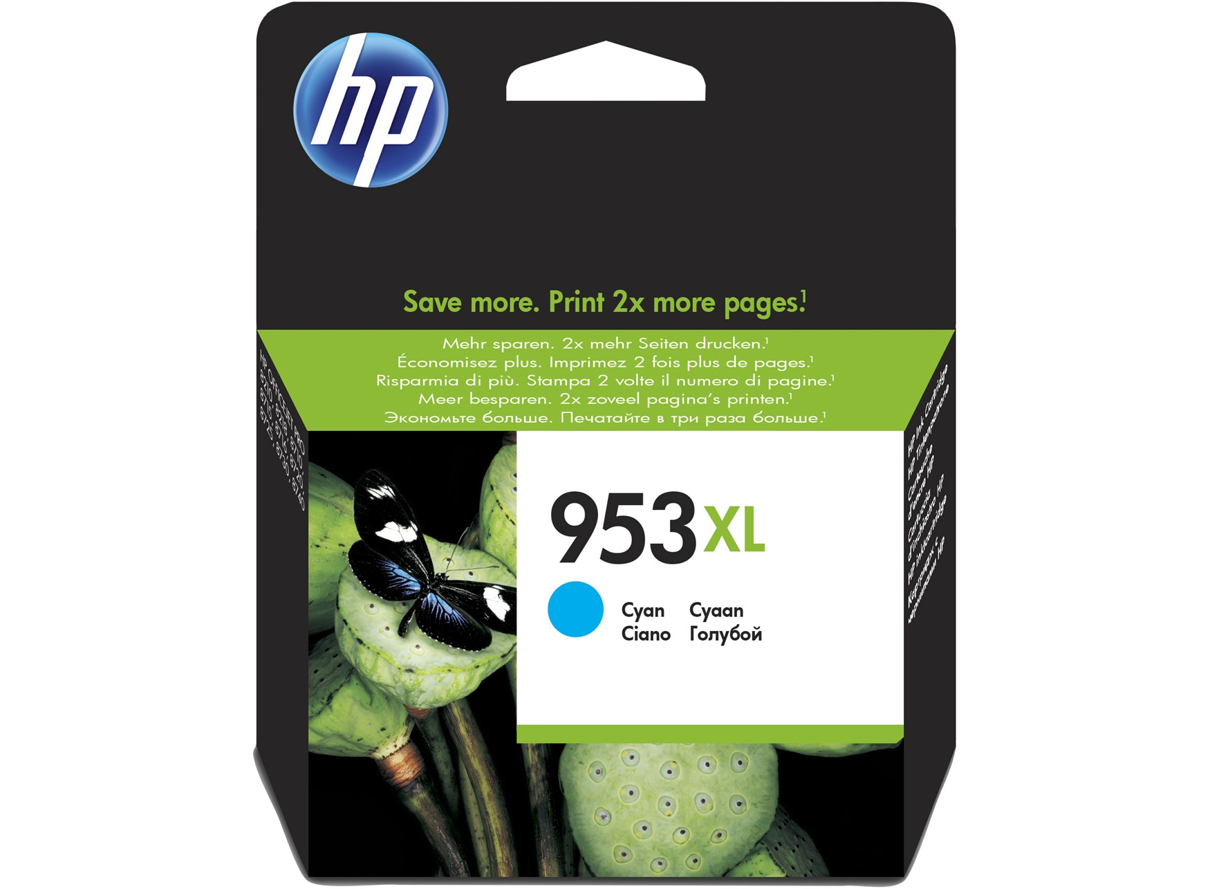 Mực in HP 953XL Cyan Original Ink Cartridge(F6U16AE)