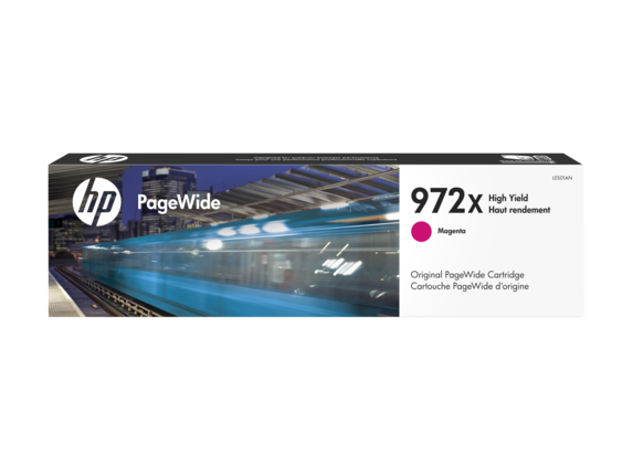 Mực in HP 972X High Yield Magenta Original PageWide Cartridge(L0S01AN)