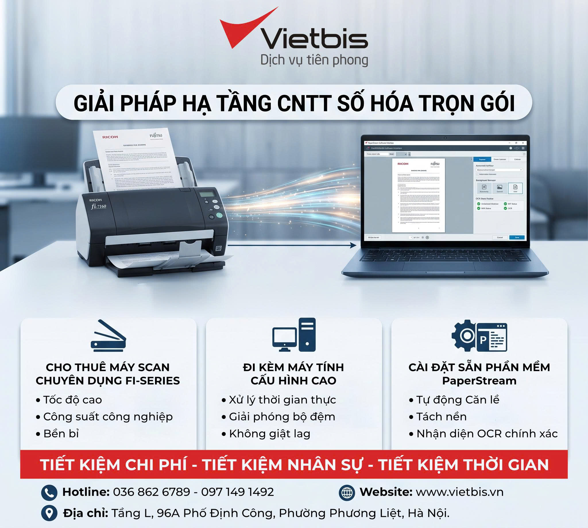 Cấu hình máy tính cho máy scan chuyên dụng: Cần những gì?