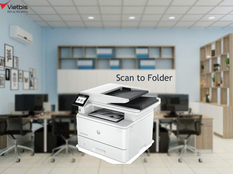 Hướng dẫn cài đặt scan to Folder HP 4103Fdw, HP 4103Fdn