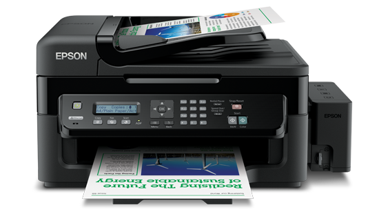 Đổ mực máy in Epson L550 In, Scan, Copy, Fax