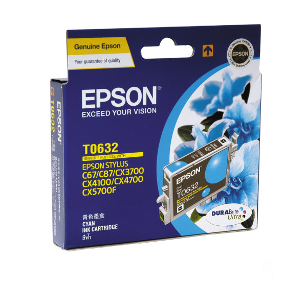 Mực in Epson T063290 Cyan Ink Cartridge (T0632)