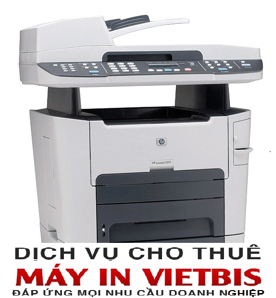 Cho thuê máy in HP 3392