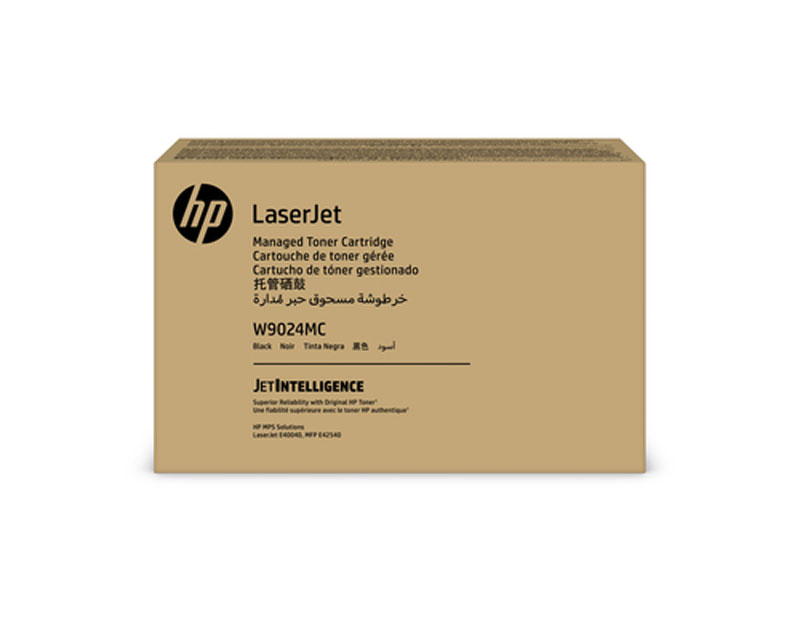 Mực in HP Black Managed Original LaserJet Toner Cartridge (W9024MC)