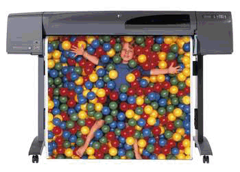 Đổ mực máy in HP Designjet 800 Printer (42 in) (C7780B)