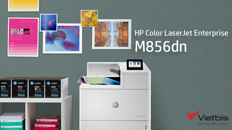 Thông tin về máy in laser màu A3 HP M856