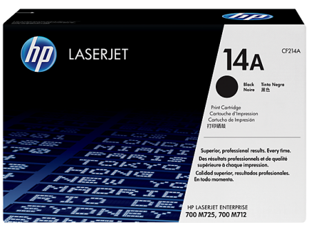 Mực in HP 14A Black LaserJet Toner Cartridge (CF214A)