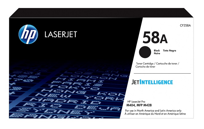 Hộp mực máy in HP CF258A