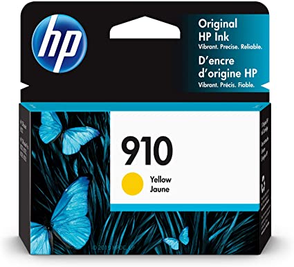 Mực in HP 910 Yellow Original Ink Cartridge (3YL60AN)