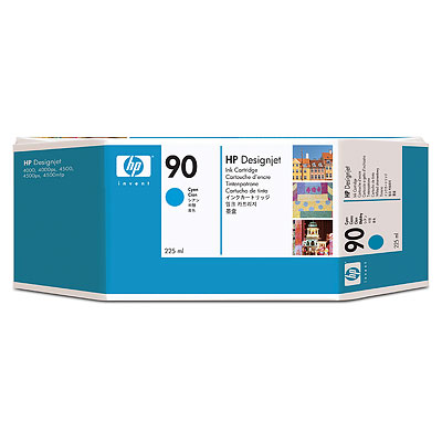 Mực in HP 90 225-ml Cyan Ink Cartridge (C5060A)