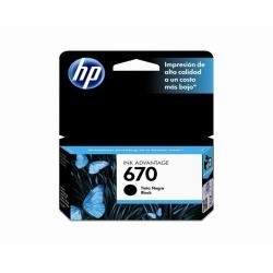 Mực in HP 670 Black Ink Cartridge (CZ113AL)