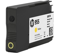 Mực in HP 955 Yellow cho máy in HP OfficeJet Pro 7720 (L0S57AA)