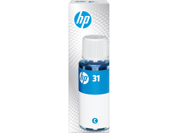 Mực in HP 31 70-ml Cyan Original Ink Bottle (1VU26AN)