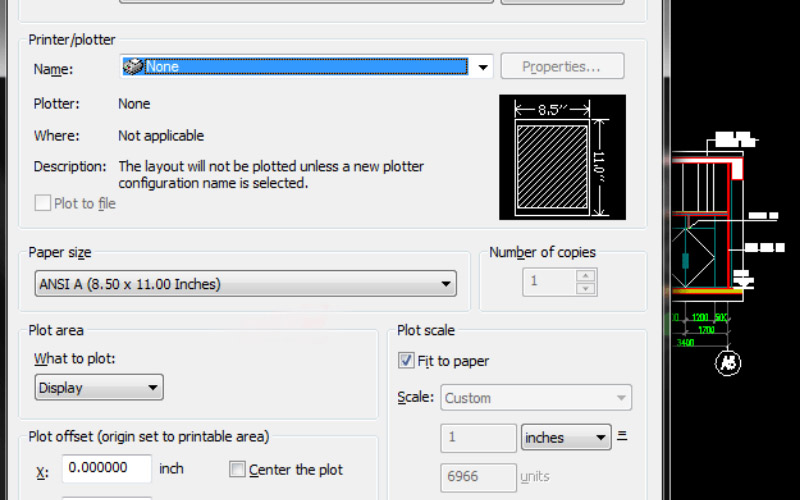 Hướng dẫn in bản vẽ AutoCAD