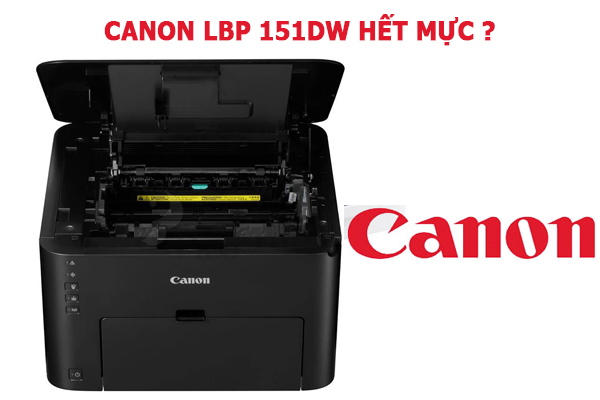 Cách nhận biết hết mực ở máy in laser Canon LBP 151dw