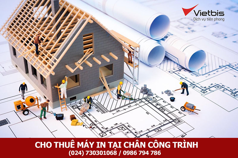 Có nên thuê máy in A3 để in bản vẽ tại công trường xây dựng?!