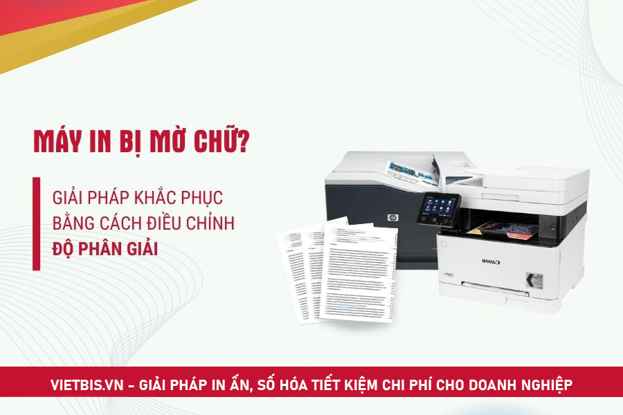 Hướng dẫn chỉnh đậm nhạt với máy in laser đen trắng Canon