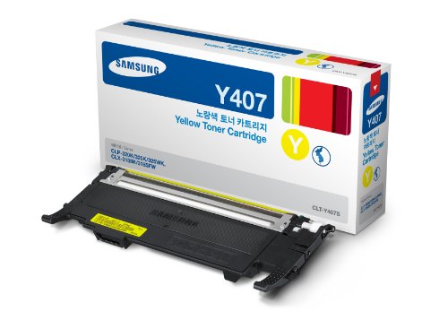 Mực in Samsung CLT Y407S Yellow Toner Cartridge