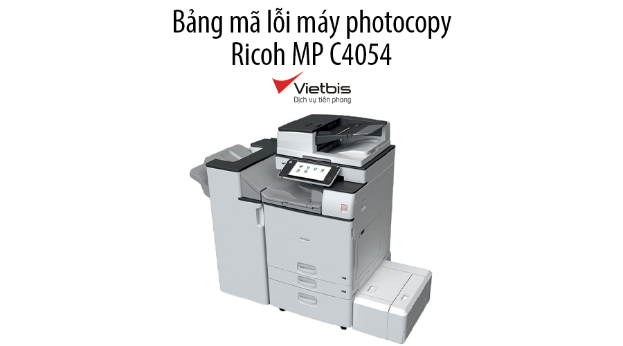 Mã lỗi MP C4054: Khám phá nguyên nhân và cách xử lý lỗi MP C4054 để đảm bảo sự hoạt động liên tục mà không bị gián đoạn. Đừng lo lắng vì chúng tôi sẽ giúp bạn giải quyết mọi vấn đề và mang lại sự tiện lợi cho việc sử dụng máy in của bạn.