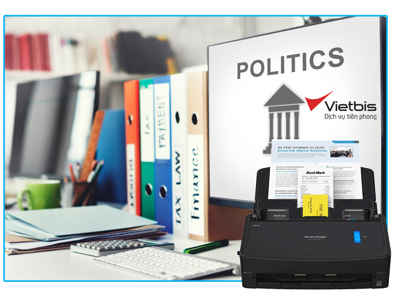 Máy scan hóa đơn – Tối ưu quản lý chứng từ kế toán