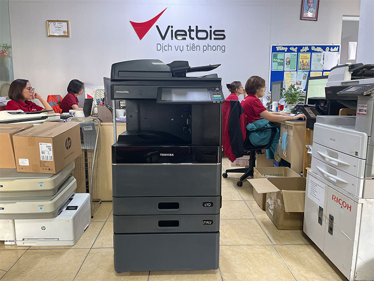 Cho thuê máy photocopy Toshiba và Quản lý in ấn theo User