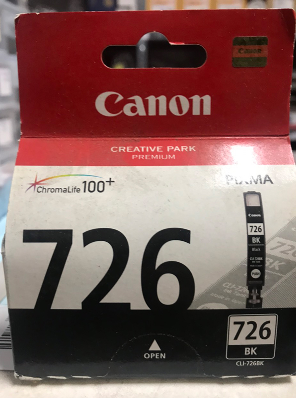 Mực in Canon CLI 726BK Black Ink Tank