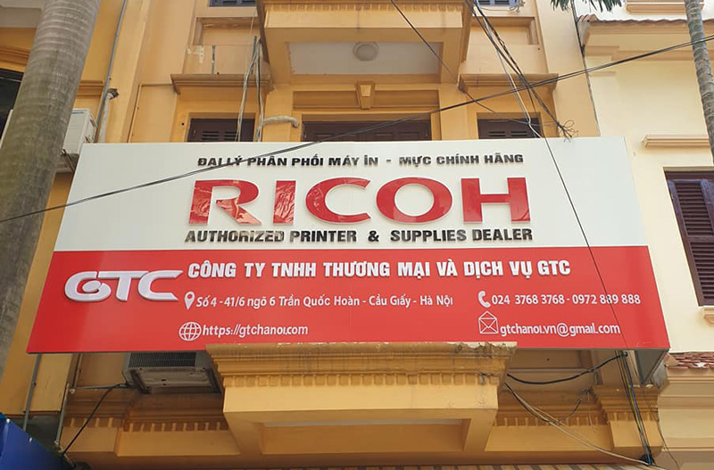 Địa chỉ mua máy in Ricoh, máy scan Fujitsu chính hãng tại Trần Quốc Hoàn, Cầu Giấy, Hà Nội