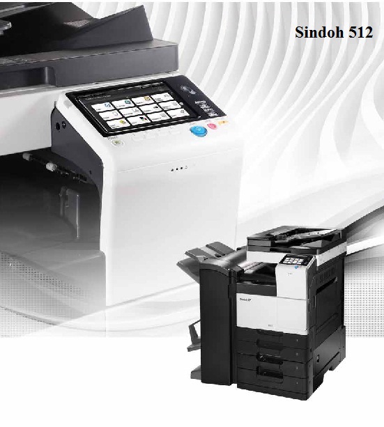 Cho thuê Máy photocopy  đa năng kỹ thuật số Shindoh N512