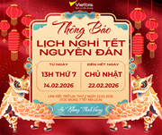 Thông báo nghỉ Tết Nguyên Đán Bính Ngọ năm 2026