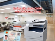 Hướng dẫn photo CMND máy photocopy Xerox