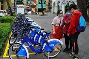 Hà Nội bố trí hơn 400 điểm xe đạp công cộng