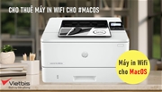 Cho thuê máy in Wifi hỗ trợ MacBook