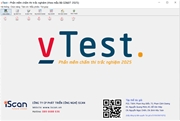 Phần mềm chấm thi trắc nghiệm vTest Pro 2025 theo mẫu Bộ GDĐT