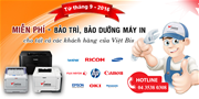 Dịch vụ bảo trì máy in tri ân khách hàng
