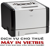 Cho thuê máy in Ricoh SP 3510dn laser đen trắng