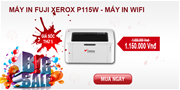 Ngày vàng giá sốc với máy in Wifi Fuji Xerox P115W